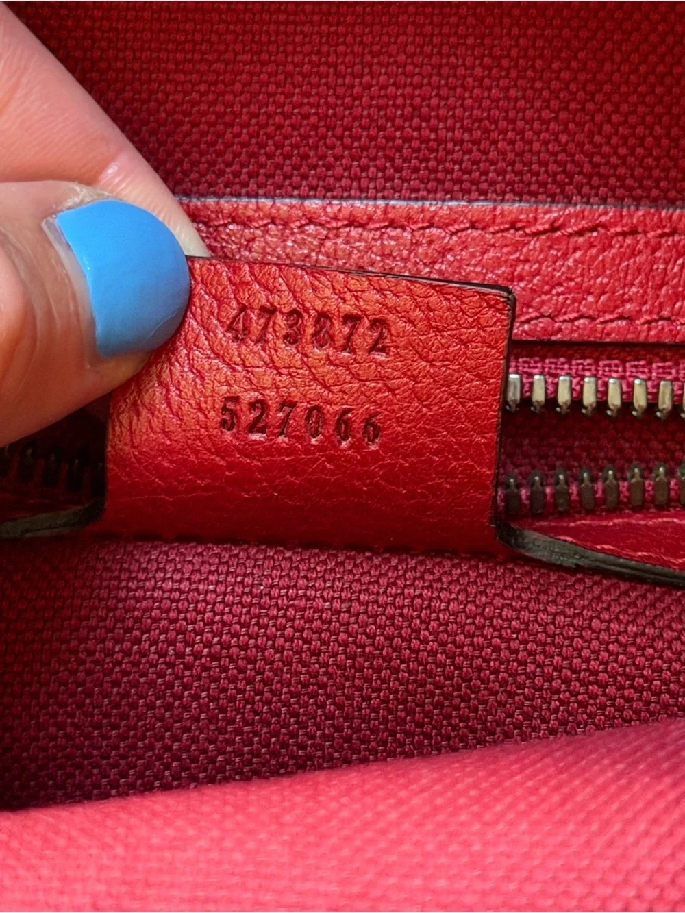 Gucci drawstring backpack with top handles
